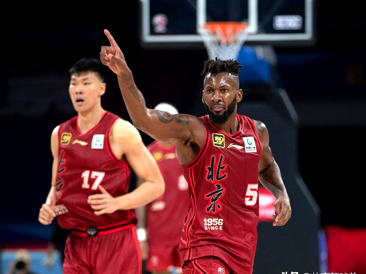北京队成为本场最大亮点，CBA季后赛瞬间破防，破门