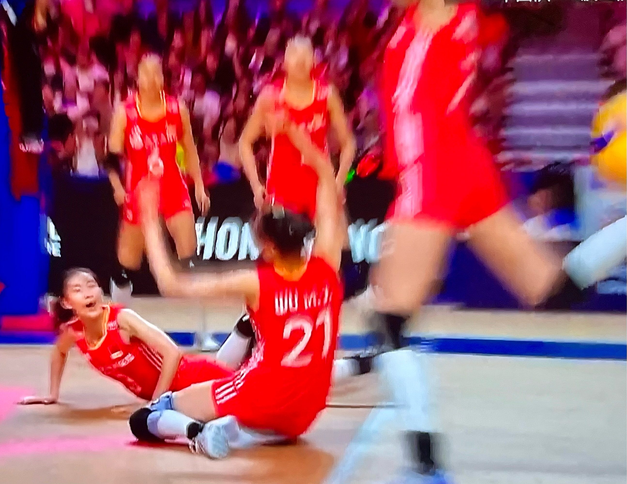 中东代表队在排球比赛中取得好成绩