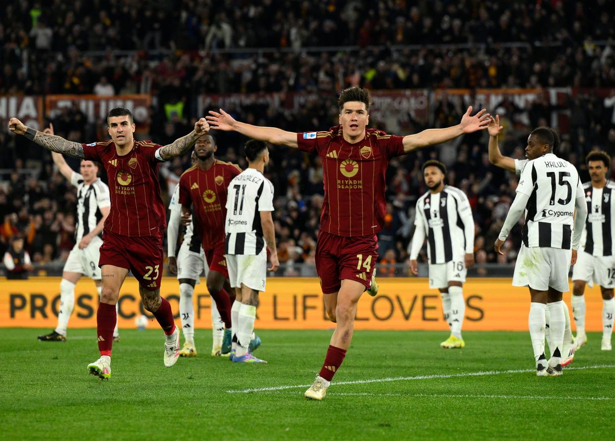 尤文图斯遭遇罗马巨大挑战