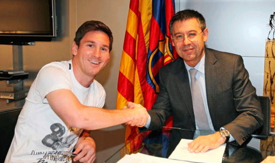 巴塞罗那开始与梅西商谈续约合同细节 巴塞罗那开始与梅西商谈续约合同细节