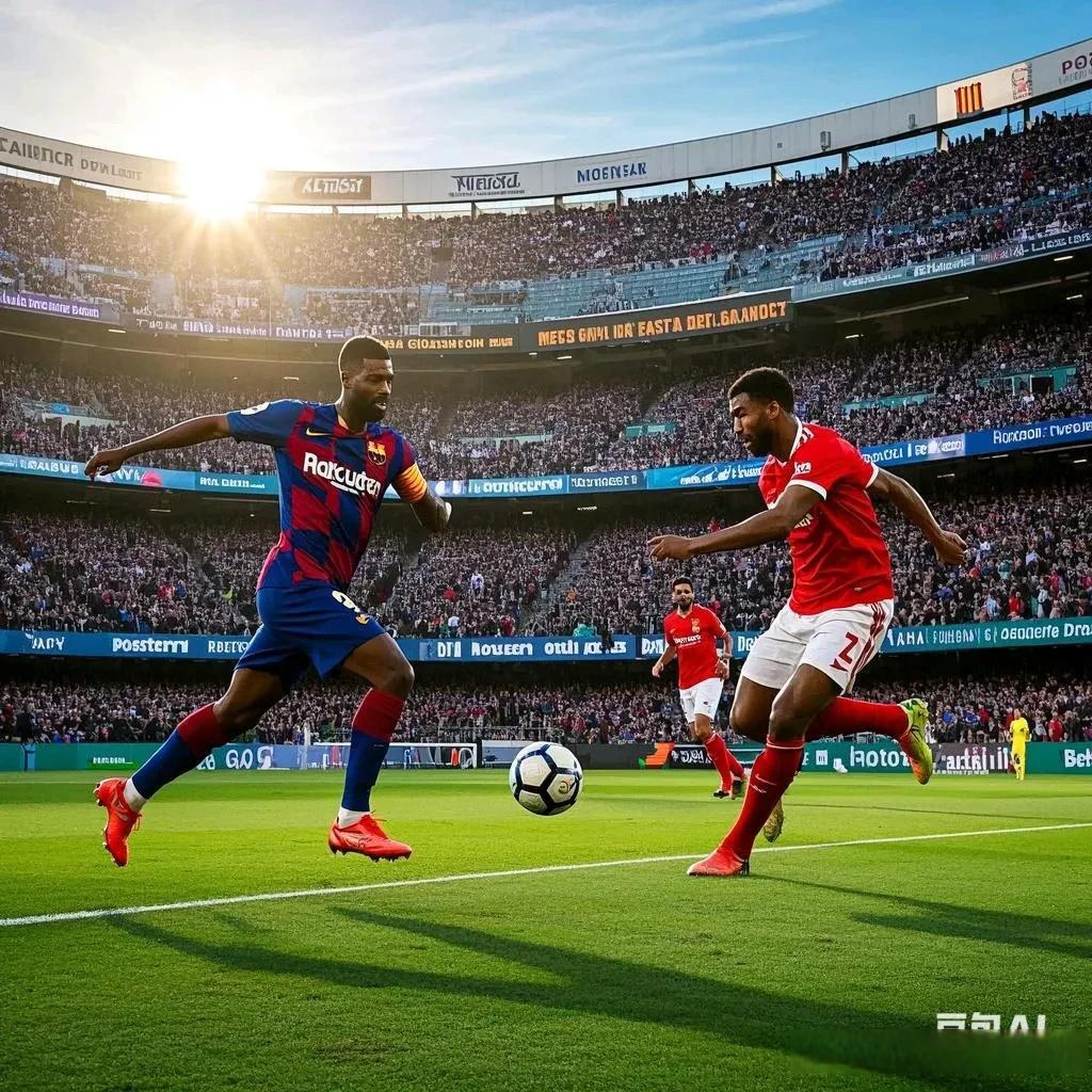 巴塞罗那队员精神饱满，争夺欧冠